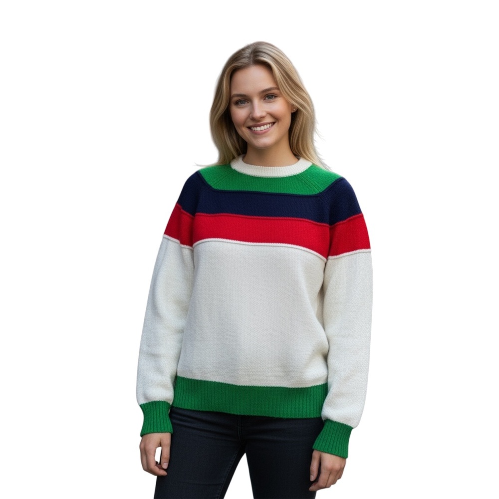 Harrods Vintage 100% Wool Sweater size XL